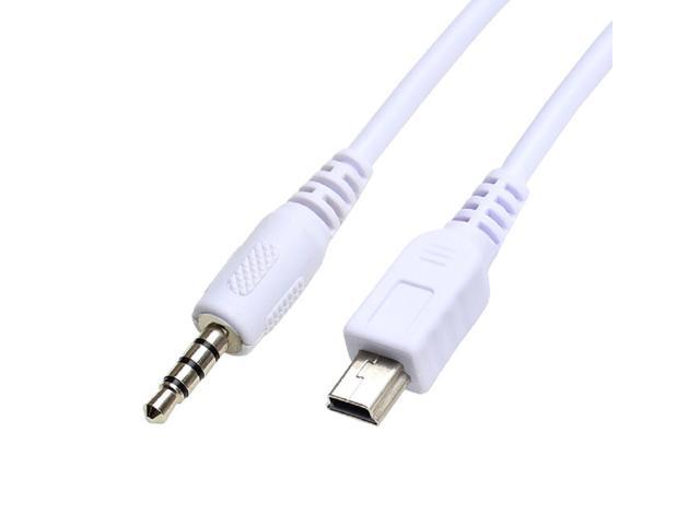 3.5mm Auxiliar Cable Audio Música Cable Male To Male Flat Male Jack Plug Cable 