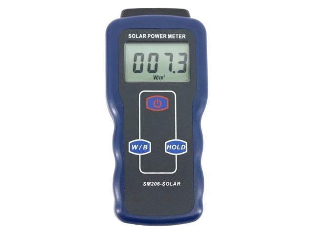 High Precision Solar Power Meter Light Meter Data Hold And Peak Hold ...