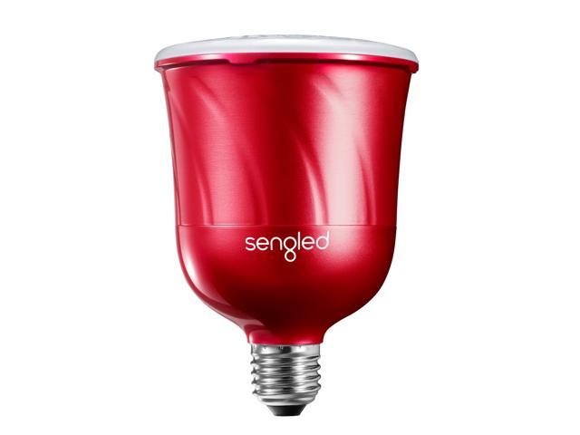 Sengled Pulse Dimmable LED Light with Wireless Bluetooth Satellite Speaker, Red