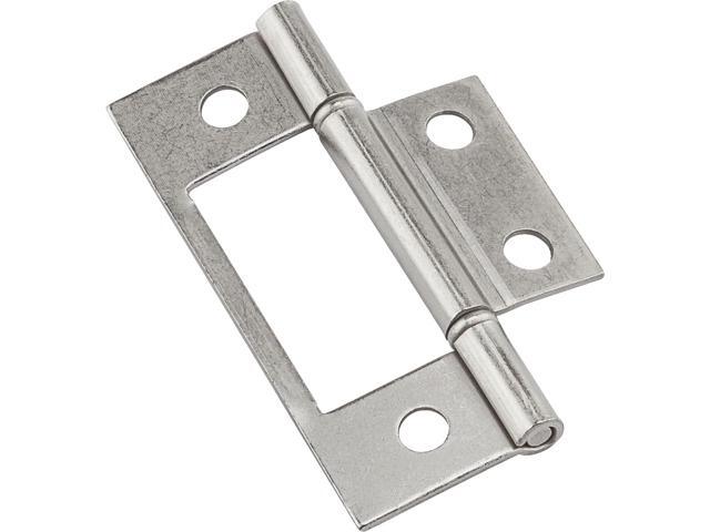 National Non Removable Pin Surface Mount Satin Nickel Bi Fold Door