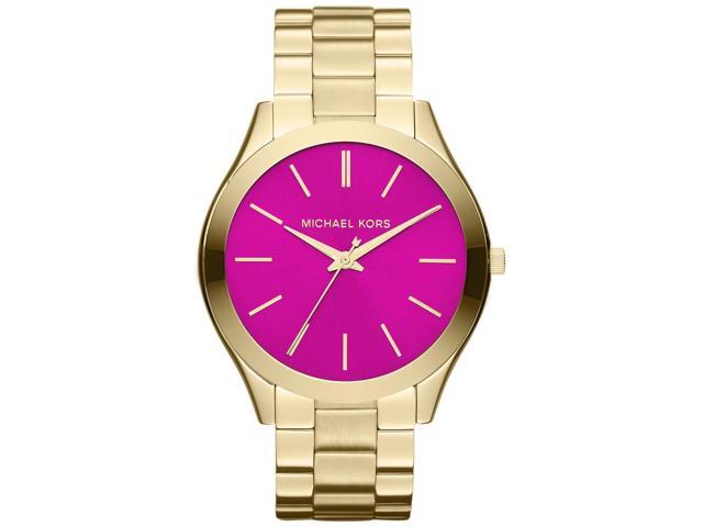 micheal kors pink watch