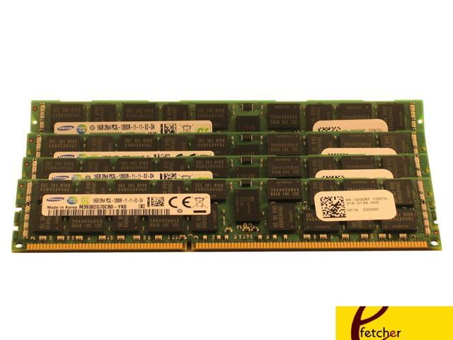 12x8GB DDR3 PC3L-10600R ECC Reg Server Memory RAM Dell PowerEdge R420 96GB