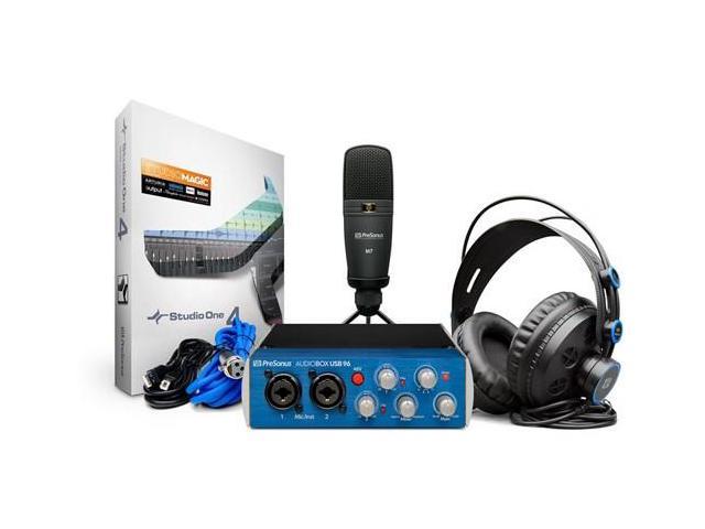 Presonus Audiobox 96 Studio Audio Interface/Recording Bundle