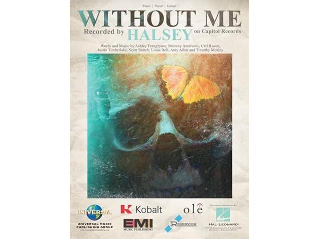 Hal Leonard Without Me Halsey Piano Vocal Guitar Newegg Com