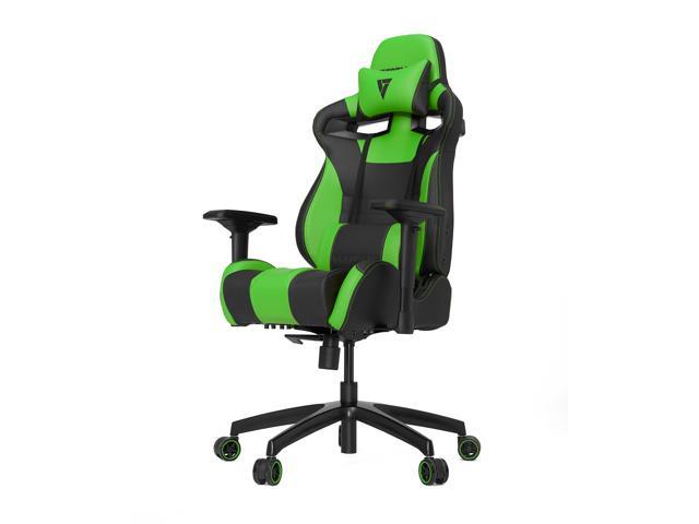 Vertagear S-Line SL4000 Racing Series Gaming Office Chair - Black/Green (Rev. 2)