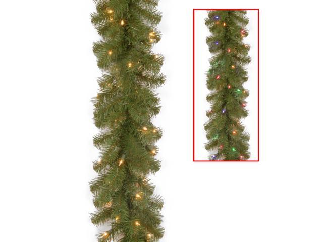 Photo 1 of ***USED - LIGHTS DON'T WORK***
National Tree Co. North Valley Spruce Indoor Outdoor Christmas Garland