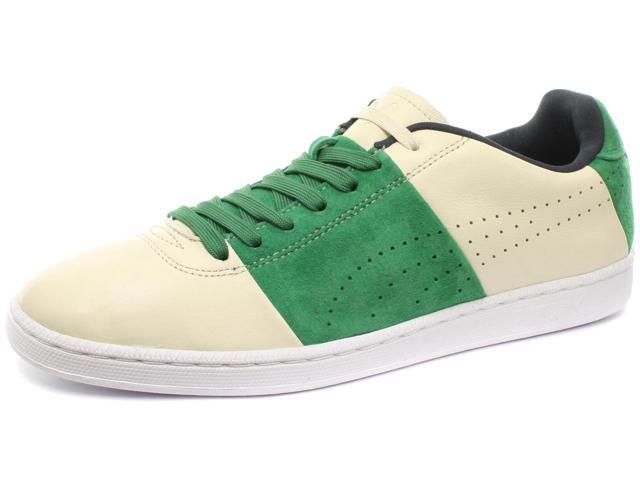 green puma trainers