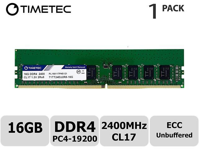 Timetec Hynix IC 16GB for Dell PowerEdge T30 Mini Tower Server DDR4 2400MHz  PC4-19200 Unbuffered ECC 1.2V CL17 2Rx8 Dual Rank 288 Pin UDIMM Memory RAM  Module Upgrade (16GB) - Newegg.com