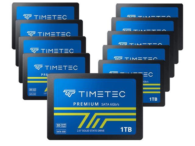 Timetec 1TBx10 (10 Pack) SSD 3D NAND SATA III 6Gb/s 2.5 Inch 7mm (0.28 ...