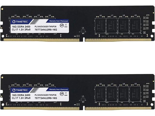 A-Tech 4GB DDR4 2400MHz DIMM PC4-19200 UDIMM Non-ECC 1.2V CL17 288-Pin Desktop Computer RAM Memory Upgrade Module