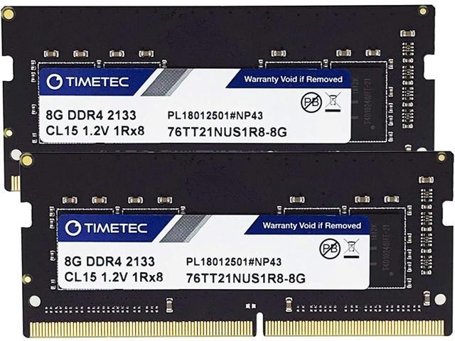 PARTS-QUICK Brand 2 X 8GB Kit Memory for ASUS ROG G752VY DDR4 2133MHz SODIMM RAM 16GB