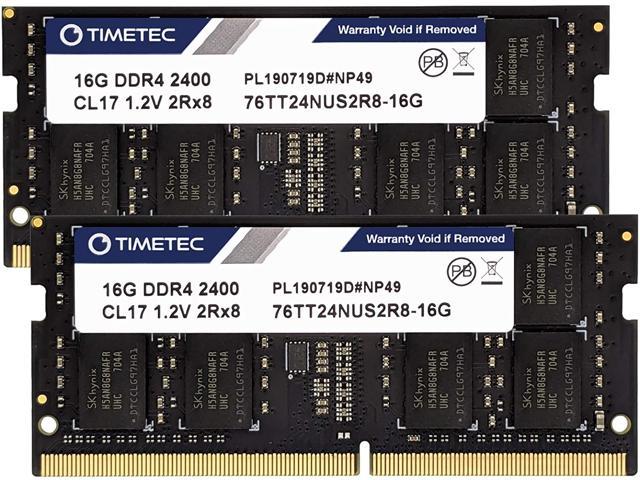 DDR4 2400MHz SODIMM PC4-19200 260-Pin Non-ECC Memory Upgrade Kit 2 x 8GB A-Tech 16GB RAM for HP Pavilion AIO 24-R076