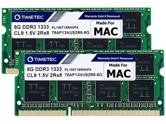 Timetec Hynix IC 16GB KIT(2x8GB) Compatible for Apple DDR3 1333MHz PC3-10600 for Early/Late 2011 13/15/17 inch MacBook Pro, Mid 2010 Mid/Late 2011 21.5/27 inch iMac, Mid 2011 Mac Mini(16GB KIT(2x8GB))