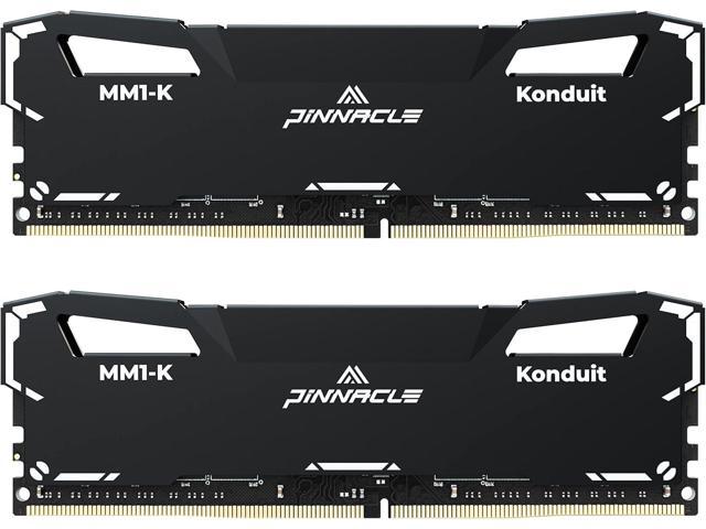 TimetecPinnacleKonduit32GBKIT(2x16GB)DDR43600MHzPC4-28800CL18-22-22-42XMP2.0Overclocking1.35VDualRankCompatibleforAMDandIntelDesktopGamingPCMemoryModule-Black