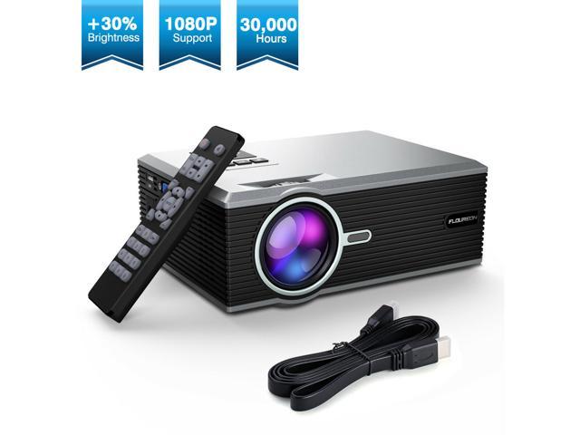 1080P Full HD LED Mini Portable Projector Home Theater Cinema AV VGA SD USB HDMI 