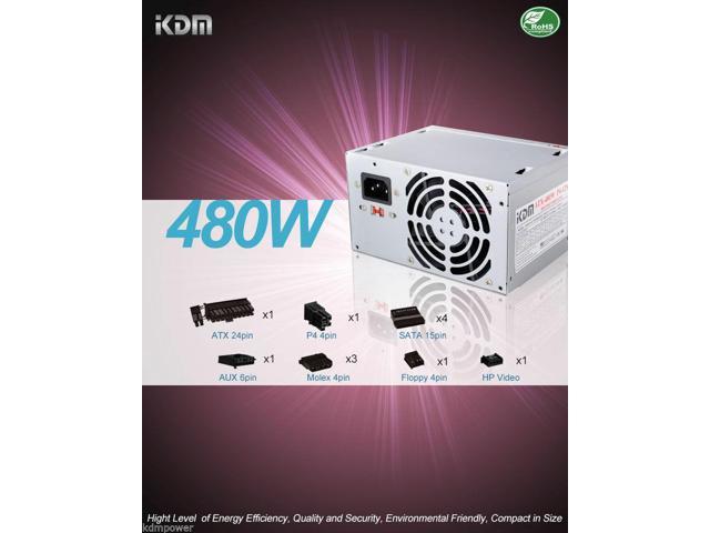 Replace Power Supply for Gateway DX4300-11 DX4300-15e E-4000 GM5470E GM5472 
