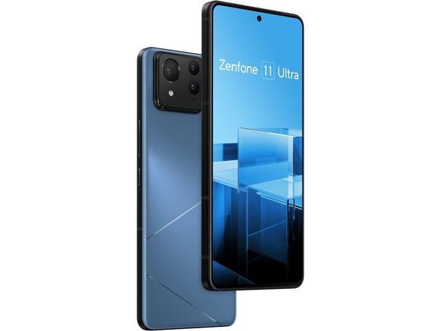 ASUSZenfone11UltraUnlockedAndroidPhoneUSVersion12GB+256GB6.78FHD+AMOLED120HzFastDisplay5GDualSIMSkylineBlueAI2401-12G256G-BL