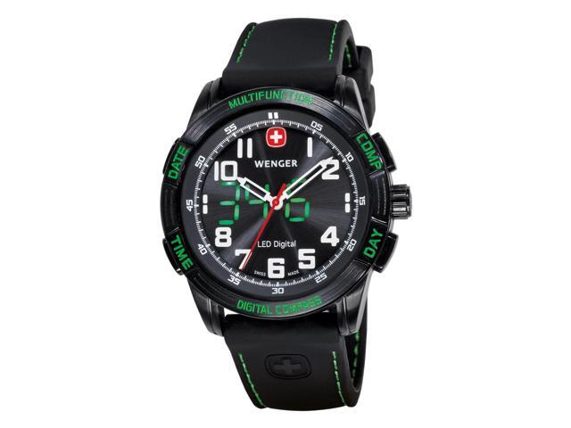 wenger nomad led compass watch