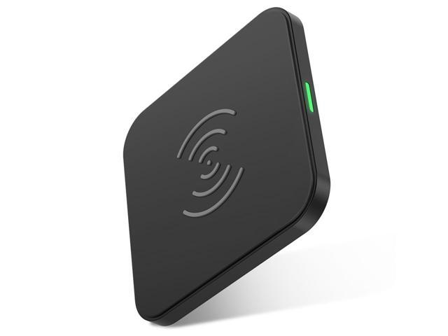Ultra-Thin Slim Design for Qi Compatible Smartphones iPhone 11//11Pro//ProMax 8//8 Plus//X//XS//XS Max//XR Samsung S6//S6edge//S8//S8 Plus//S9//S9+//LG Fast Magic Wireless Charging Charger Pad