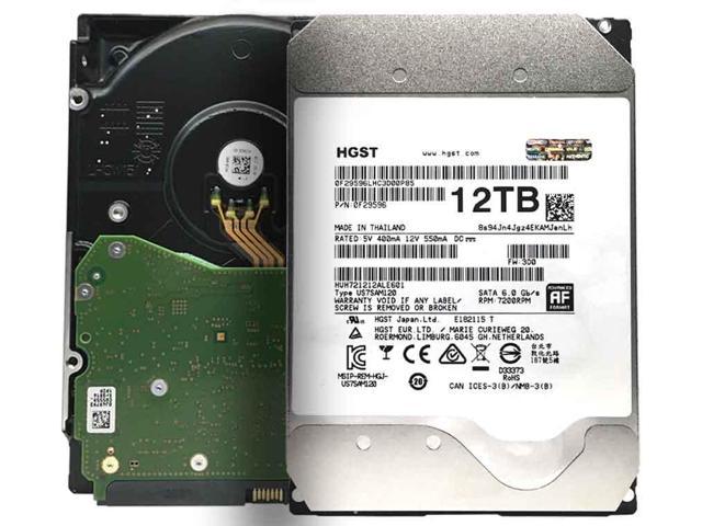 Refurbished: HGST Ultrastar He12 HUH721212ALE601 12TB 7.2K RPM 256MB ...