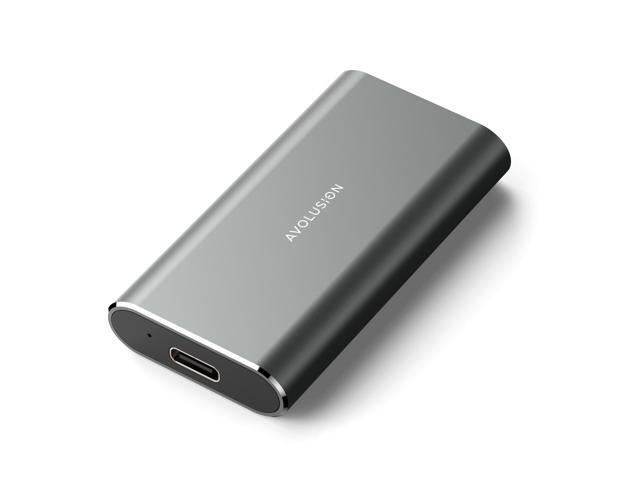 Avolusion S1 1TB Portable SSD - Up to 1000MB/s - PC and Mac - USB 3.2 USB-C External Solid State Drive - S1-SSD-T1, Durable Aluminum Built