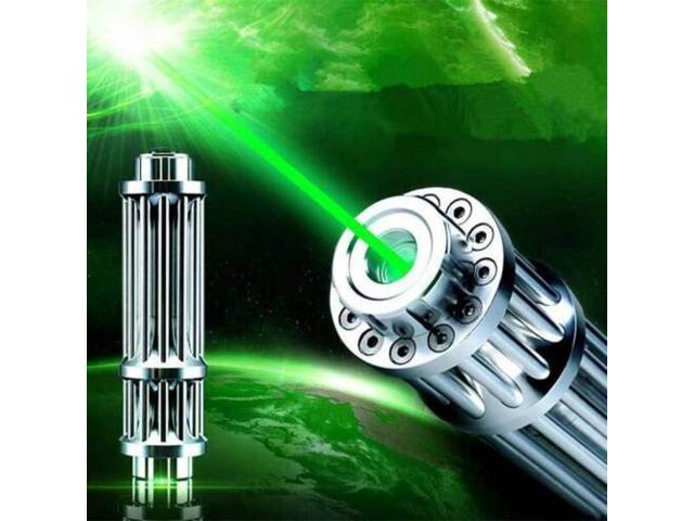 900 Miles 532nm Green Laser Pointer Pen Visible Beam 18650 Lazer Focus/Zoom New 