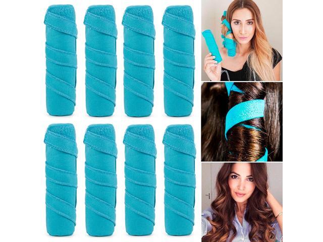 New 6 8pcs Nighttime Hair Curlers Sleep Hair Rollers Simply