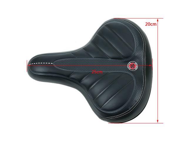 New Comfort Wide Big Thicken Bike Bicycle Cruiser Sporty Soft Saddle Seat
