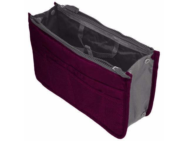 Women Insert Handbag Bag In Purse Large Liner Organizer Travel Wine Women Insert Handbag Bag In Purse Large Liner Organizer Travel Wine