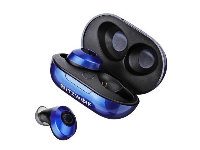 [bluetooth V5.0] Blitzwolf® BW-FYE5 Mini True Wireless Earbuds Stereo Earphone Portable Charging Box - Blue