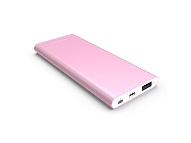 ZeroLemon 9000mAh JuiceStick External Battery Power Bank for iPhone, Samsung and More - Pink