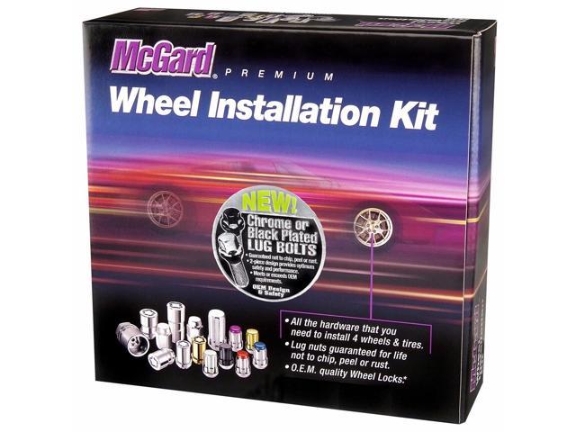 McGard 67226 Chrome Bolt Wheel Install Kit - M14x1.25 (17mm)