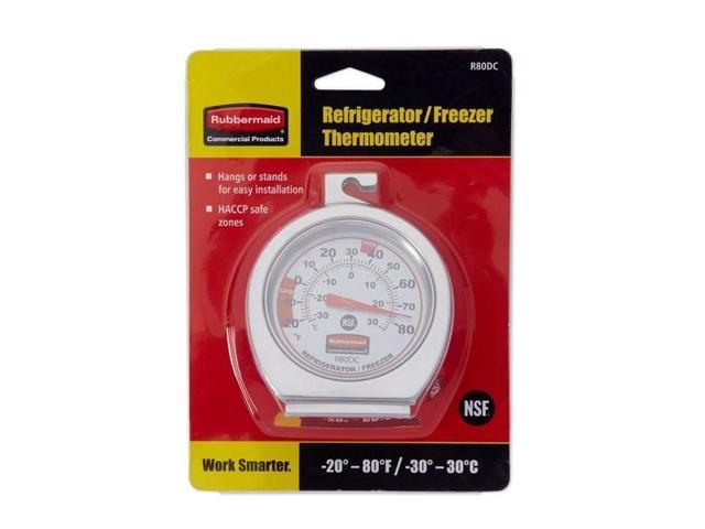 Rubbermaid RefrigeratorFreezer Monitoring Thermometer - Office Depot