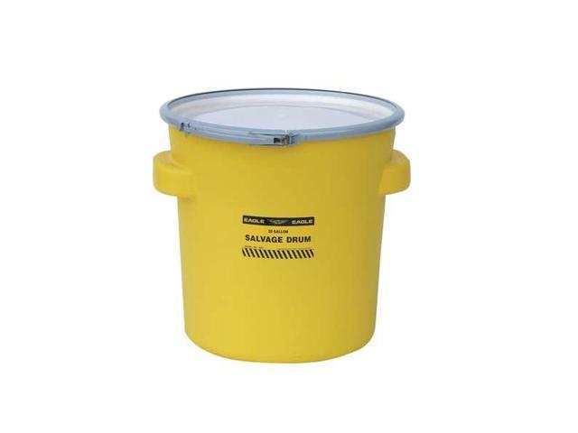 Yellow 1654 for sale online Eagle Salvage Drum Open Head 20 Gal 