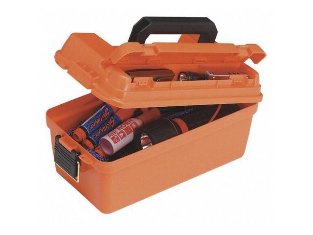 Plano Molding 1412-50 15"W Orange Portable Tool Box H 