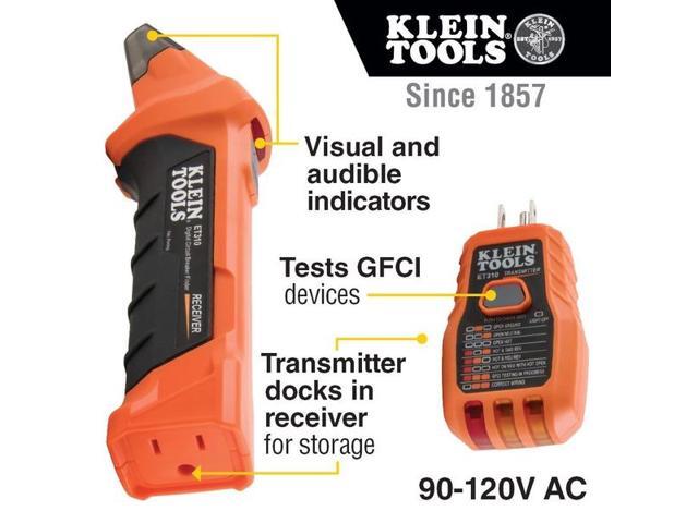 Klein Tools Digital Circuit Breaker Finder w/GFCI Outlet Tester