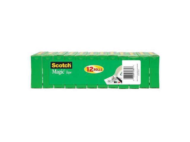 Scotch-brite Scotch Magic Invisible Tape Refills MMM810K12 