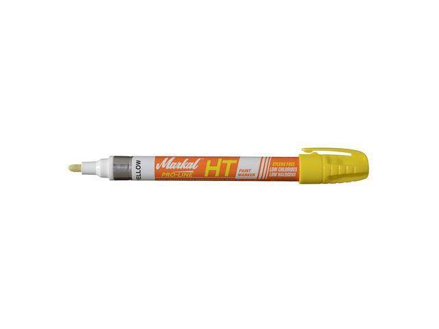 911272-2 Markal Permanent Paint Marker, Paint-Based, Yellows Color Family,  Medium Tip, 1 EA