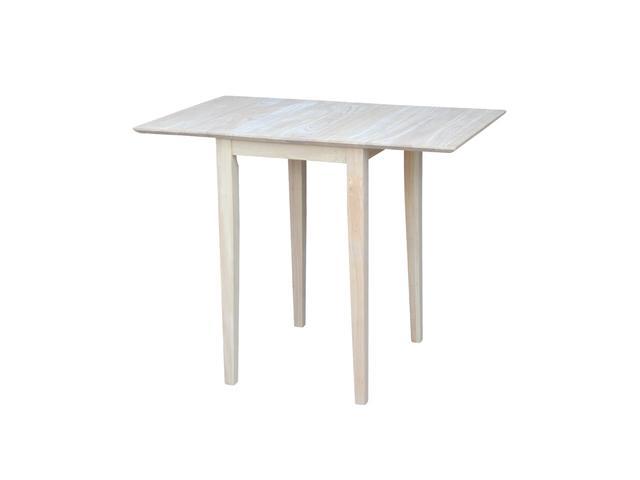 International Concepts Small Drop-leaf Table Unfinished - T-2236D