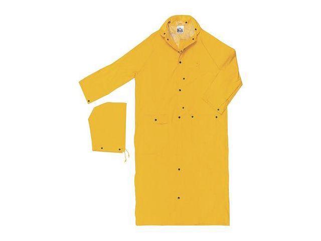 MCR SAFETY 360CX7 Rain Coat,Unrated,Yellow,7XL 