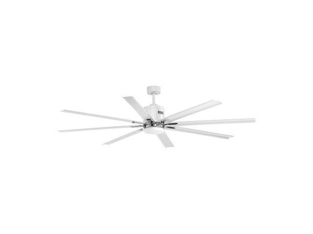 Photo 1 of [READ NOTES]
Vast Ceiling Fan, 8-Blade, 1-Light, LED, White, White Blades, 72"W AJHKX)