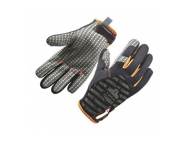 Ergodyne ProFlex 821 Smooth Surface Handling Gloves, Black, Small