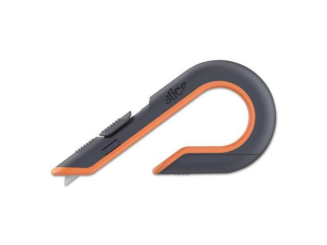 Box Cutters, Double Sided, Replaceable, Carbon Steel, Gray, Orange