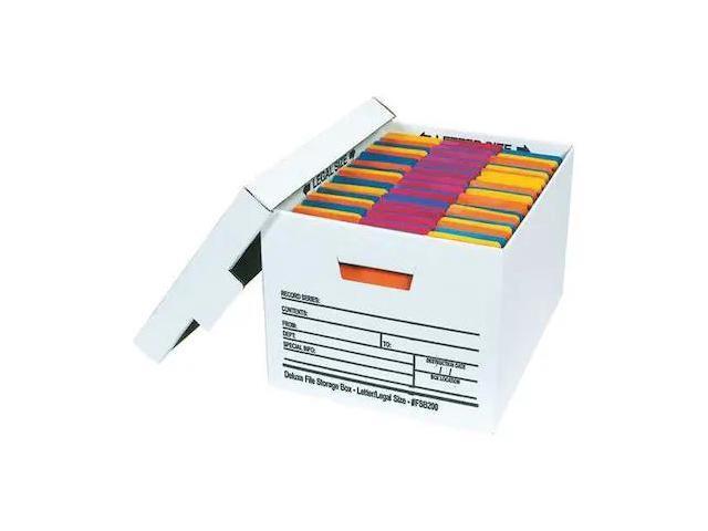 PARTNERS BRAND FSB200 Deluxe File Box,15x12x10