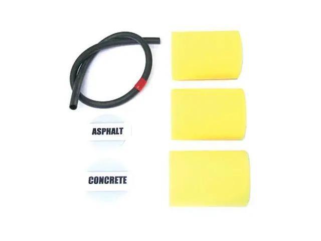 NEWSTRIPE 10004377 Replacement Roller Kit 3 Pack 4 Inch Striping