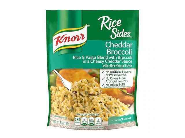KNORR 02278 Knorr Rice Sides Cheddar Broccoli Flavor Rice 5.7 oz., PK12 - Newegg.com
