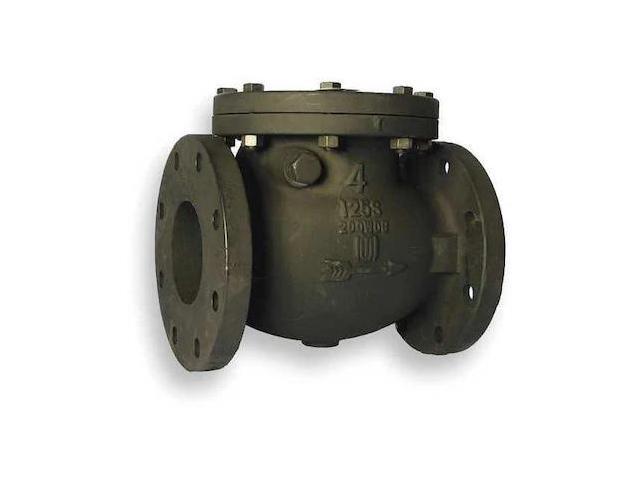 Milwaukee Valve 2974 M 4 4 Flanged Cast Iron Swing Check Valve 