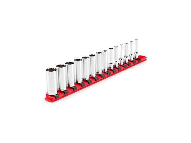 TEKTON 1/4 Drive Hex Bit Socket Set, 11-delig (2-8 mm) met Rail | SHB90106 TEKTON 1/4 Drive Hex Bit Socket Set, 11-delig (2-8 mm) met Rail | SHB90106