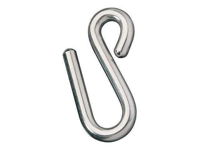 ZORO SELECT 4PB82 Hook,Tarp,4-3//4 In