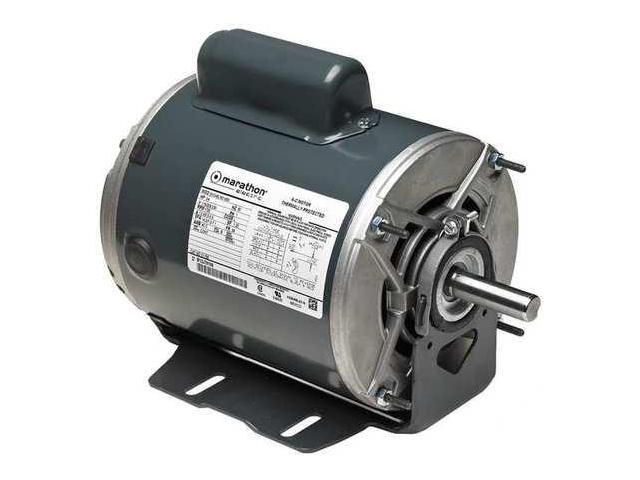 Motor,1.5 HP,1725 RPM,115//208-230V,Auto MARATHON MOTORS 5KCR49SN0150X